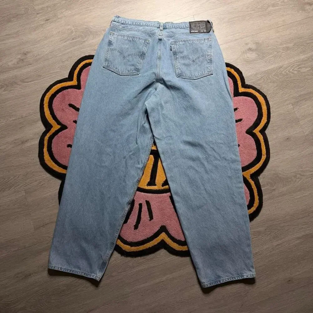 Levi’s Super Baggy Fit Denim Jeans Size 36x34 Light Blue Men's